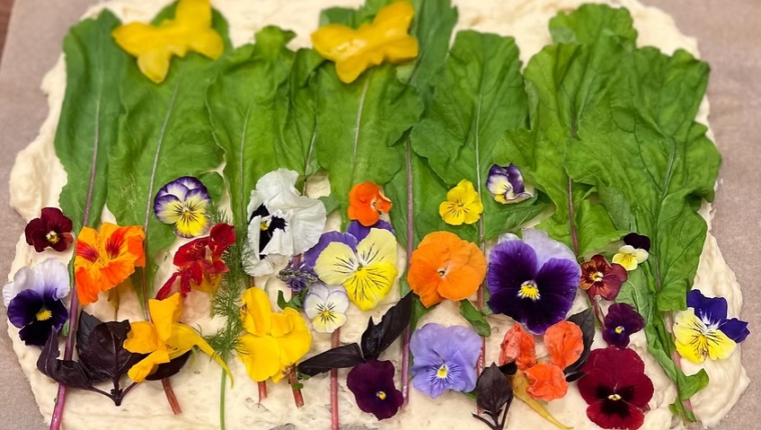 Butterfly Garden Focaccia