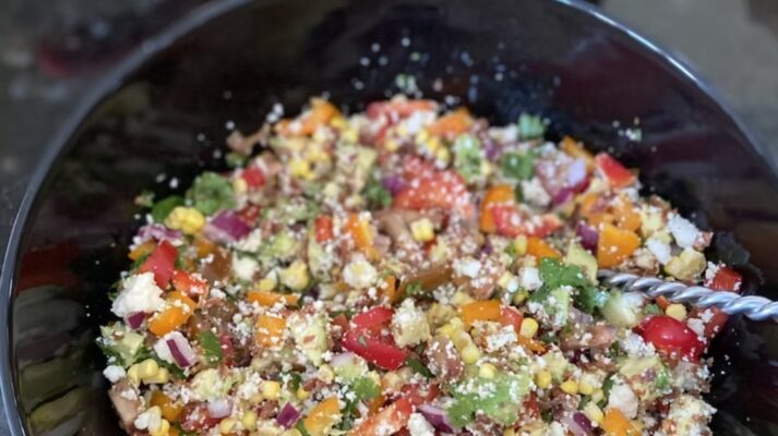 Esquites Mexican Street Corn Salad Recipe