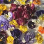 Gluten-Free Rose Cake with Violet Frosting
