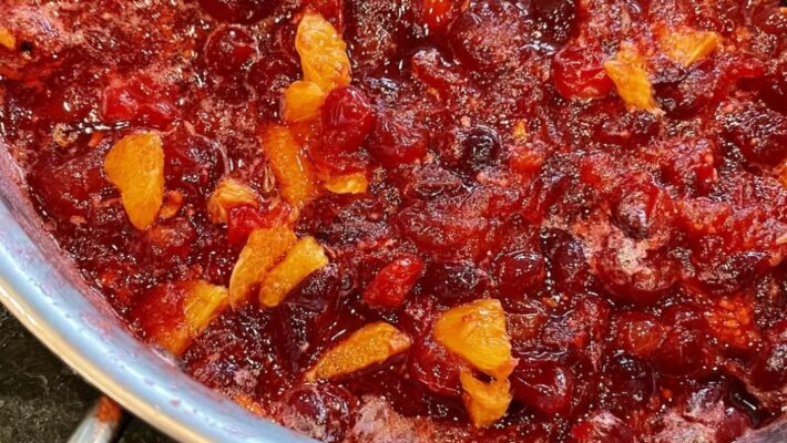 Cranberry Orange Ginger Sauce Recipe