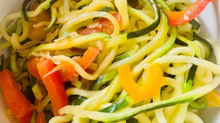 Stir Fried Zucchini Noodles (Zoodles)