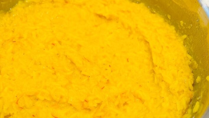 Saffron Risotto (Risotto alla Milanese)