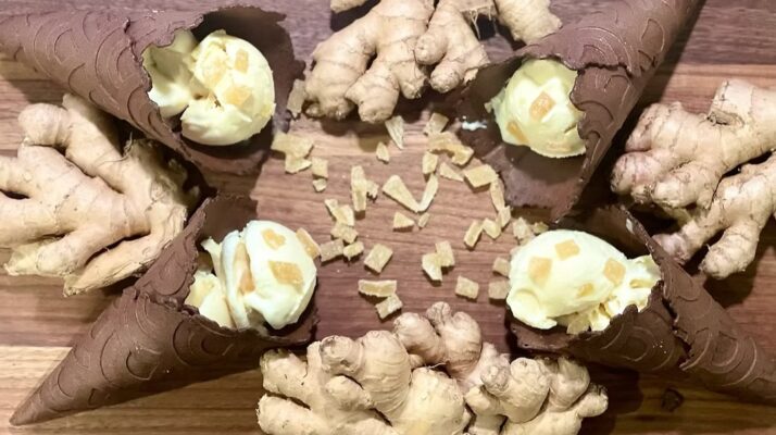 Easy No-Churn Ginger Ice Cream Recipe