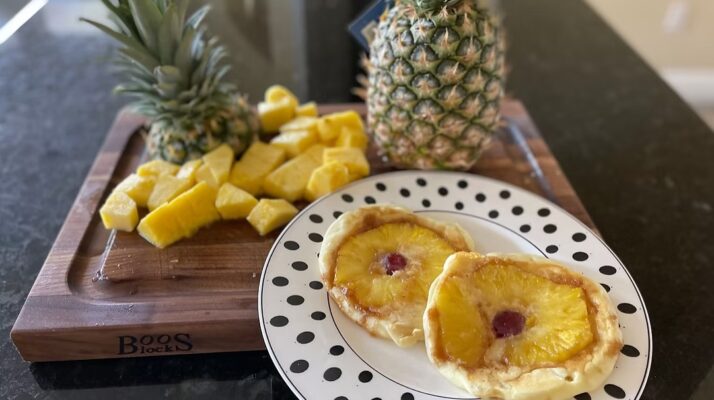 Gluten-Free Pineapple Upside Down Pancakes Recipe