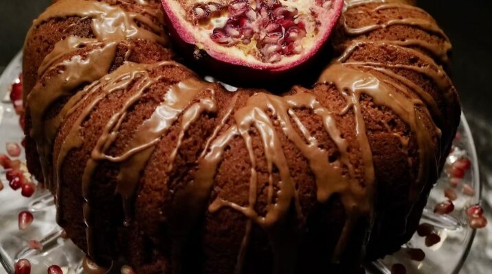 Gluten-Free Honey Apple Bundt Cake with Cinnamon Glaze