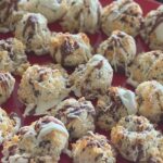Chocolate Dipped Chewy Coconut Macaroons