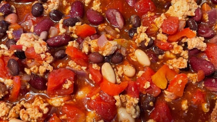 Homestyle Turkey and Bean Chili Recipe