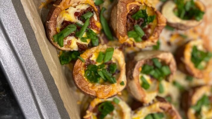 Loaded Potato Skins-The Ultimate Party Starter Snack