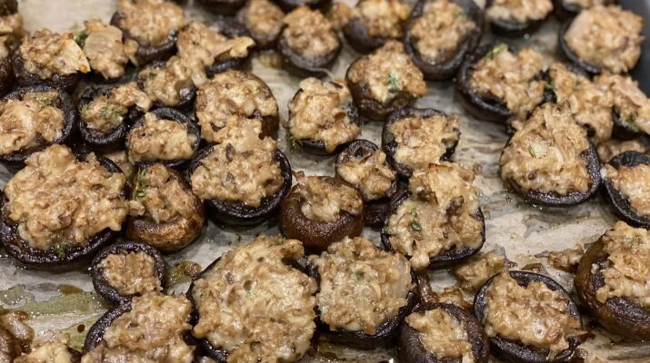 Savory Stuffed Mushrooms Recipe
