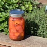 Pink Pickled Pineapple