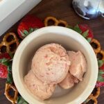 Gluten-Free Strawberry Pretzel Pie No-Churn Ice Cream