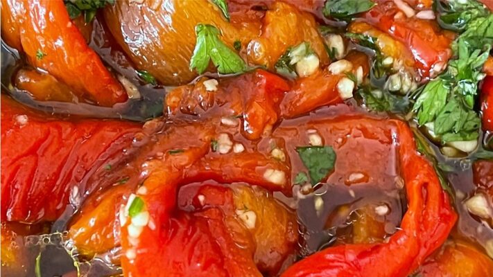 Marinated Roasted Peppers
