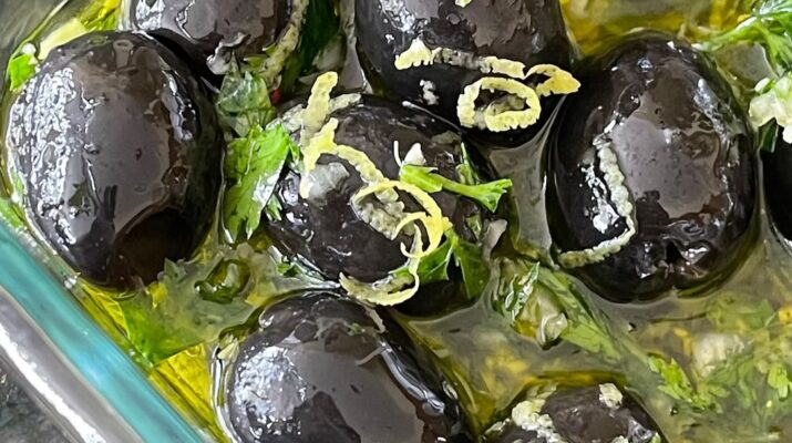 Zesty Marinated Olives Recipe