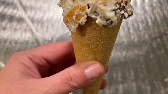 Gluten-Free Easy No-Churn Cannoli Ice Cream