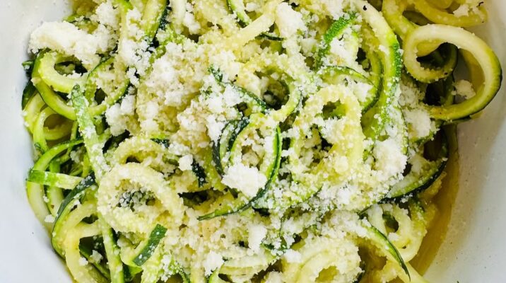 Zucchini Noodles Cacio e Pepe