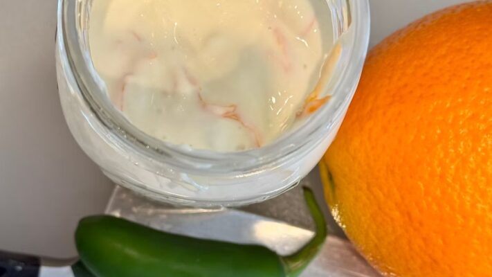 Orange-Habanero Jalapeño Aioli