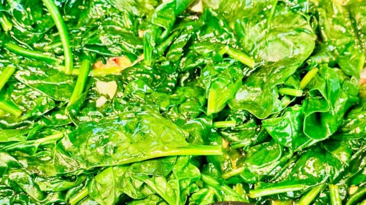 Easy Sautéed Spinach