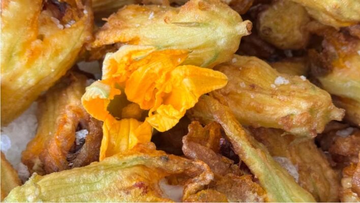 Gluten-Free Fried Stuffed Squash Blossoms (Fior di Zucca Ripieni)