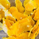 Candied Orange Using Oranges from Orange Oleo Saccharum (Citrus Oil Syrup)