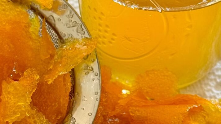Orange Oleo Saccharum (Citrus Oil Syrup)