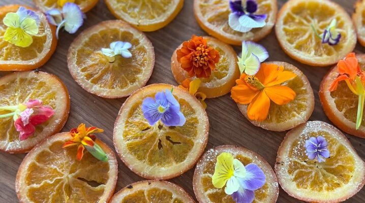 Candied Oranges and Orange Simple Syrup Recipe: Easy Homemade Citrus Garnish for Desserts and Drinks