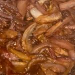 Balsamic Glazed Red Onions