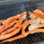 Alaskan King Crab Legs Grilled