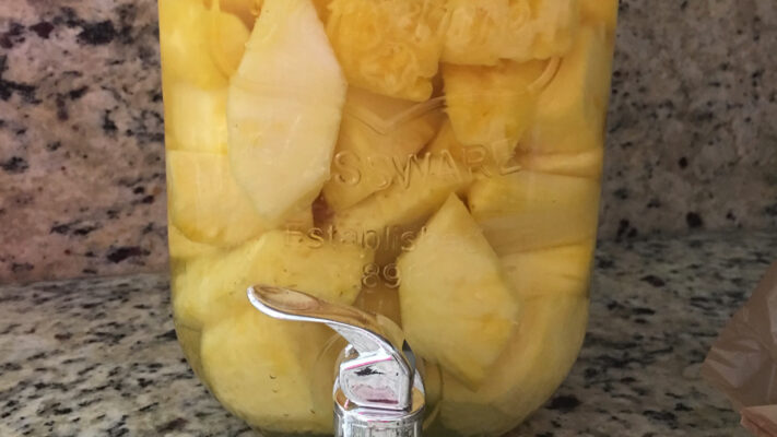 Homemade Pineapple Infused Vodka Recipe