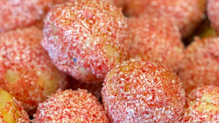Gluten-Free Peppermint Doughnut Holes Recipe
