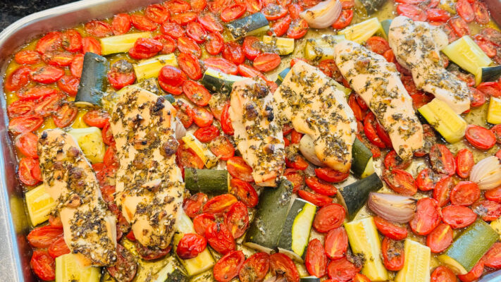 Best Za’atar Chicken Sheet Pan Dinner Recipe