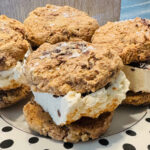 Gluten-Free Cannoli Ice Cream Cone Cookie Sandwiches scaled