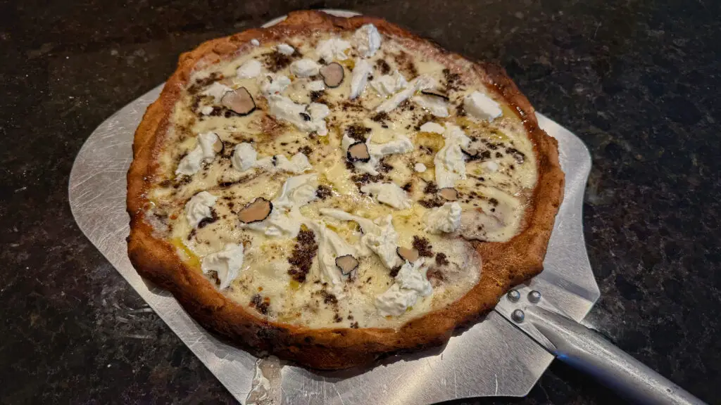 Black and White Truffle Pizza