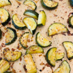 Roasted Zucchini with Garlic scaled
