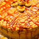 Banana Caramel Cake with Homemade Salted Caramel Frosting
